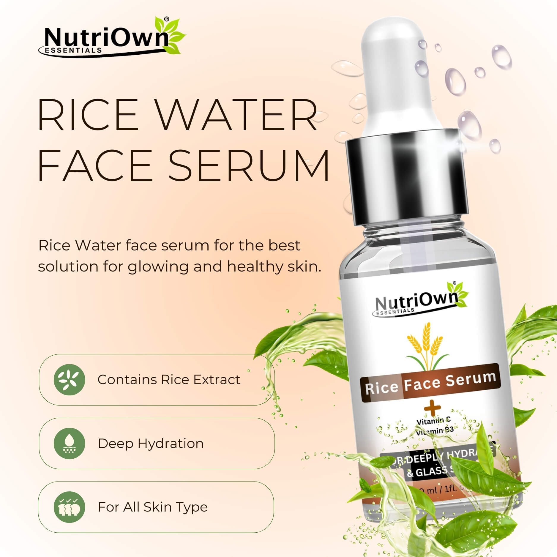 rice water face Serum